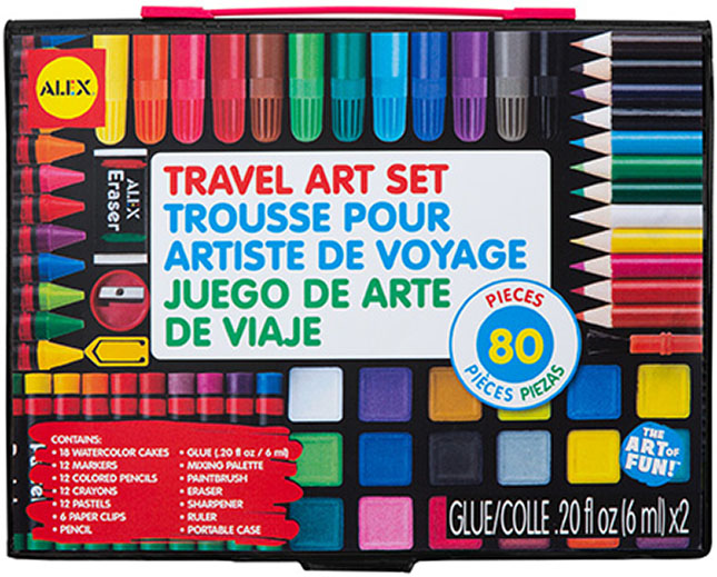 Travel Art Set - - Fat Brain Toys