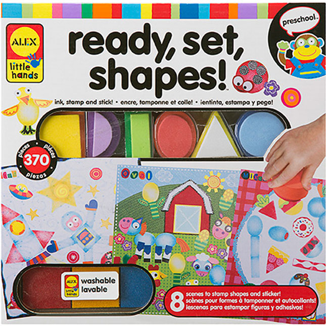 Ready Set Shapes! - - Fat Brain Toys