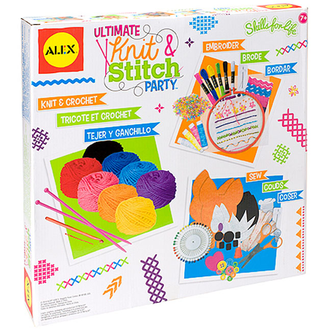 Ultimate Knit & Stitch Party - - Fat Brain Toys