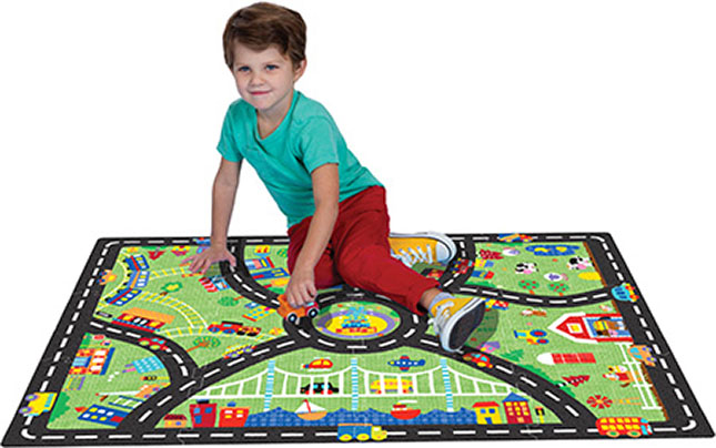 City Fun Play Mat - - Fat Brain Toys