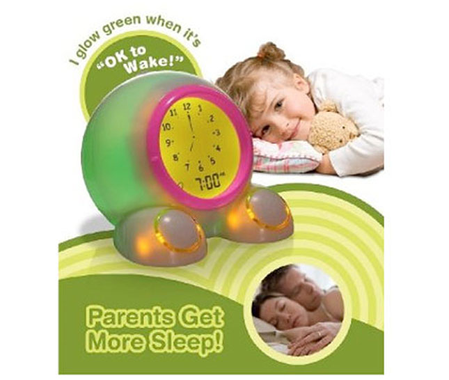 Teach Me Time! Talking Alarm Clock and Nightlight Fat Brain Toys