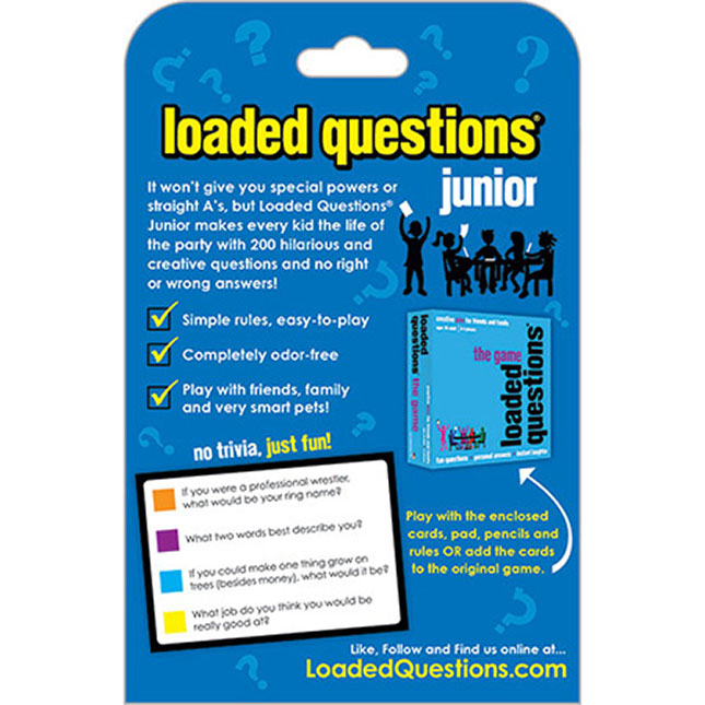 loaded questions game instructions