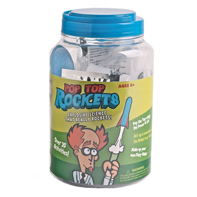 Pop Top Rockets - - Fat Brain Toys