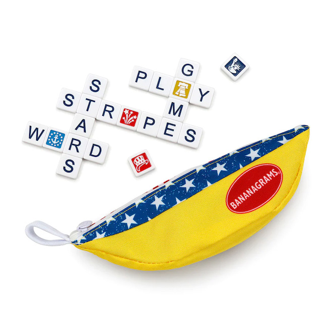 Bananagrams Stars and Stripes Best Games for Ages 7 to 12