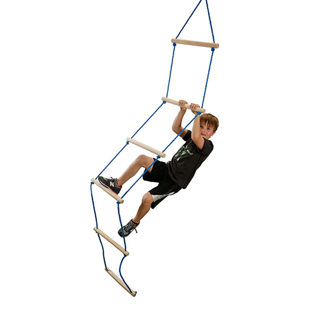 Slackers Ninja Rope Ladder - 8 Foot - Best for Ages 5 to 11