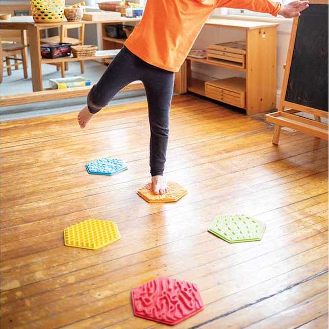 Playzone-Fit Sensory Steps - 5pc - - Fat Brain Toys