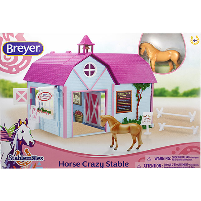 Breyer Horse Crazy Stable - - Fat Brain Toys