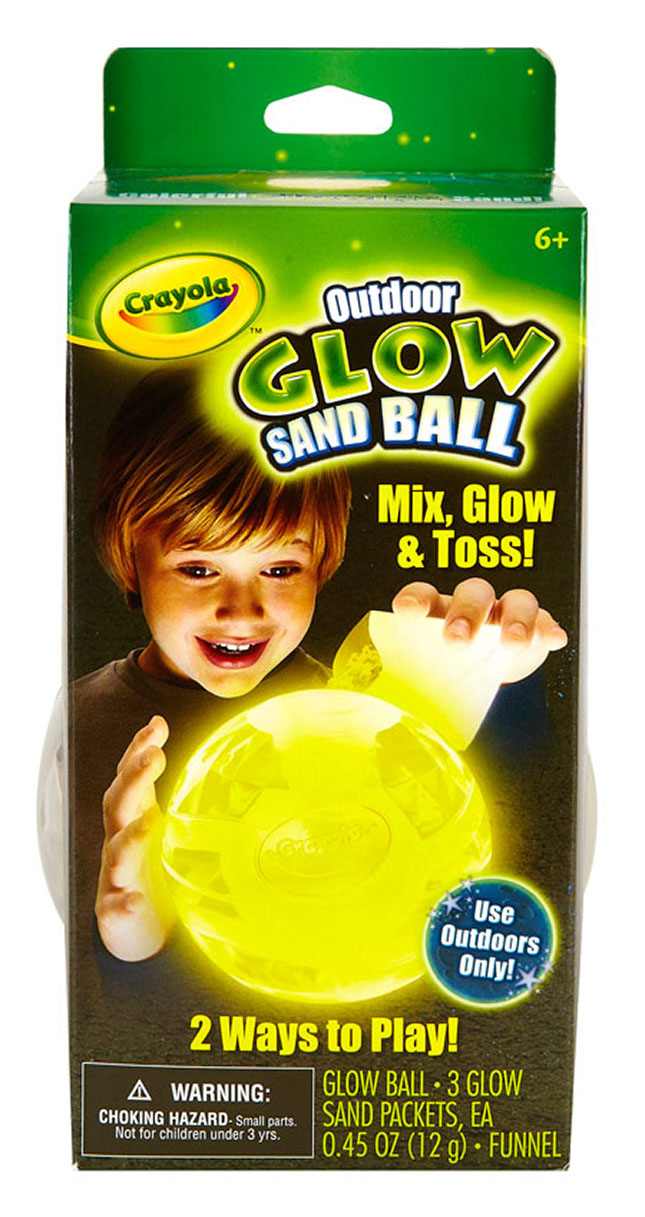 Glow Sand Ball - - Fat Brain Toys