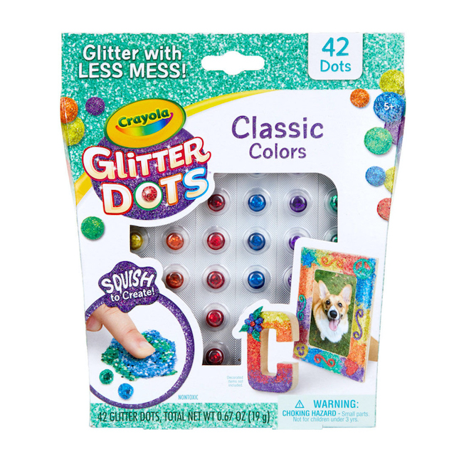 Crayola Glitter Dots Fat Brain Toys