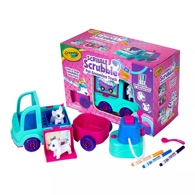 Crayola - Scribble Scrubbie Pet Grooming Truck - Murdoch's