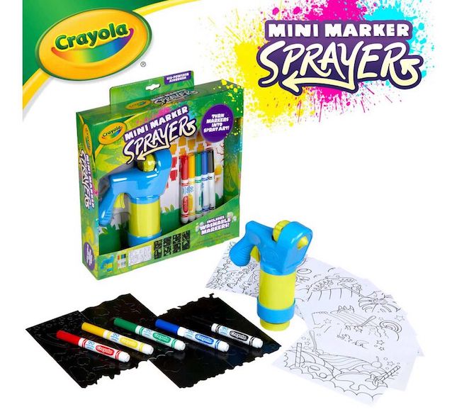  CRAYOLA LLC CRAYOLA METALLIC MARKERS 8 COLORS (Set of 3) : Toys  & Games