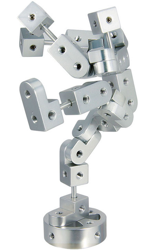 Playable Metal - Pose - Silver - - Fat Brain Toys