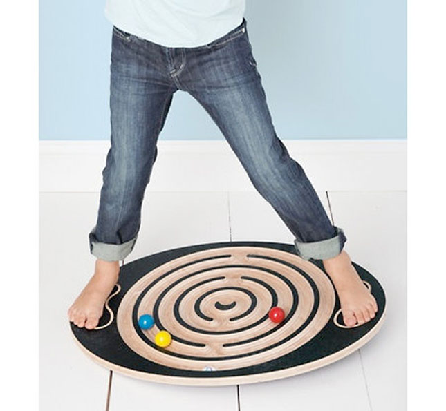 Iron Body Fitness Adjustable Balance Board with Maze Game Middle 