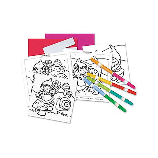 Gnomes Math Color By Number Color by Number Wee Gnomes - - Fat Brain Toys