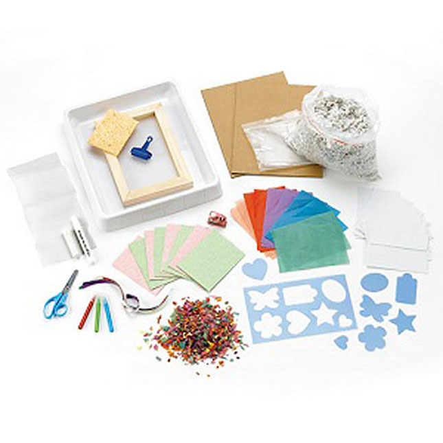 The Complete Paper Making Kit Fat Brain Toys