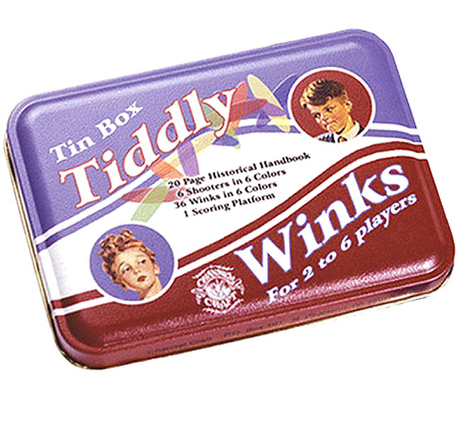 Tiddly Winks Tin - - Fat Brain Toys