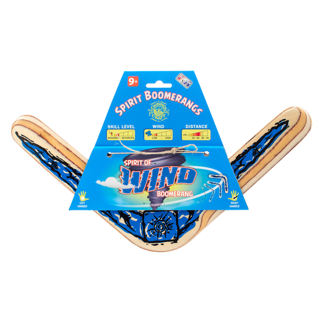 Small Tri-Wing Boomerang Assorted Colours Fun Summer Outdoor Toy