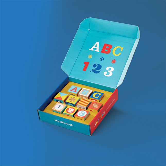 ABC - 123 Wood Blocks - Best Building & Construction for Ages 2 to 4