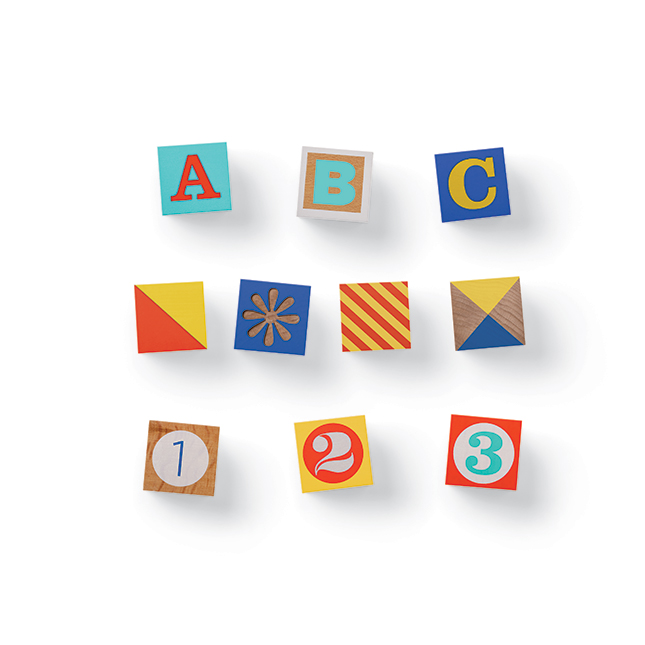 ABC - 123 Wood Blocks - Best Building & Construction for Ages 2 to 4