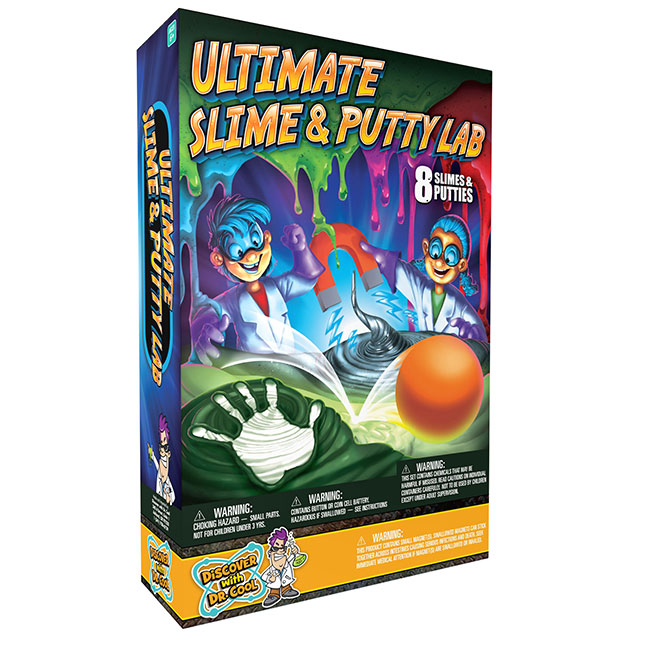 Discover with Dr. Cool Ultimate Slime and Putty Kit