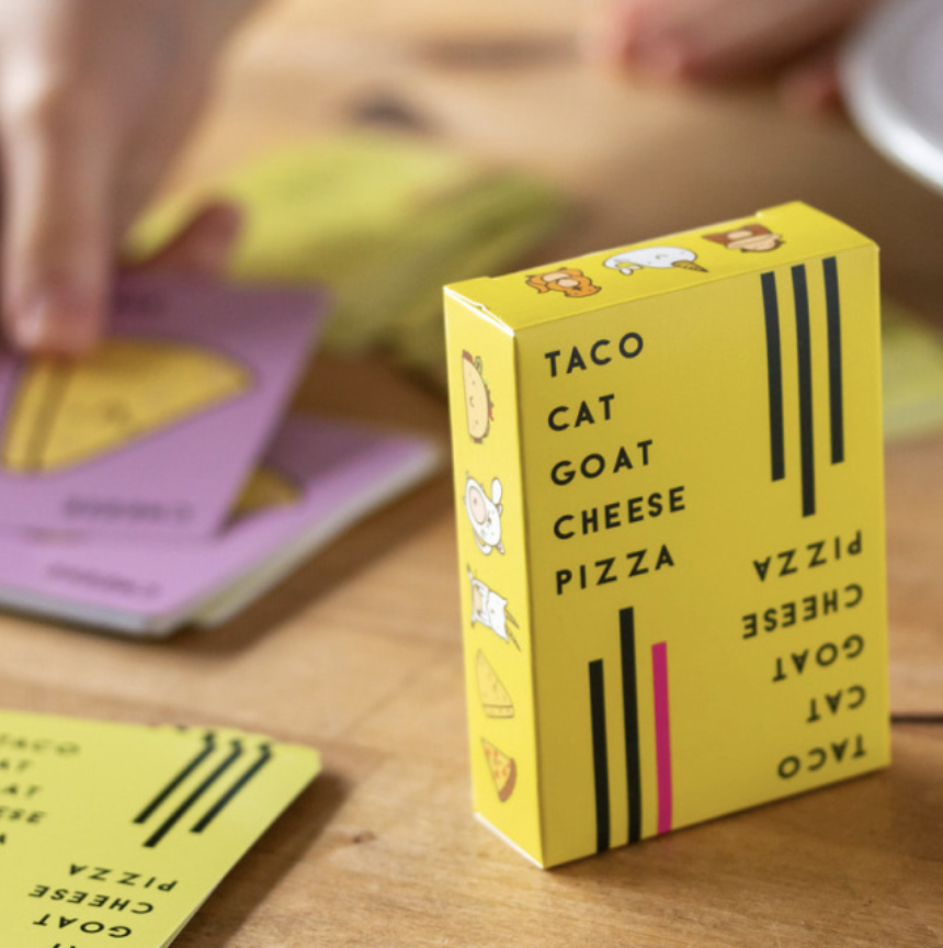 Taco Cat Goat Cheese Pizza Best Games for Ages 8 to 12