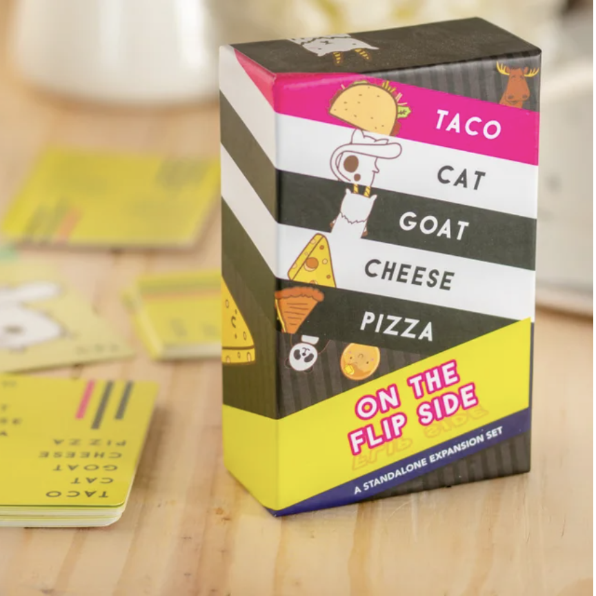 Taco Cat Goat Cheese Pizza on the Flip Side Best for Ages 8 to 12