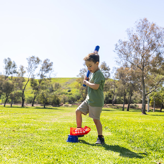 Stomp Sports Stomp n Pitch - - Fat Brain Toys