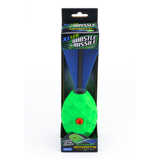 Little Boy Swing パチスロ Stomp Sports XL LED Whistle Missile - Best for Ages 3 to 11