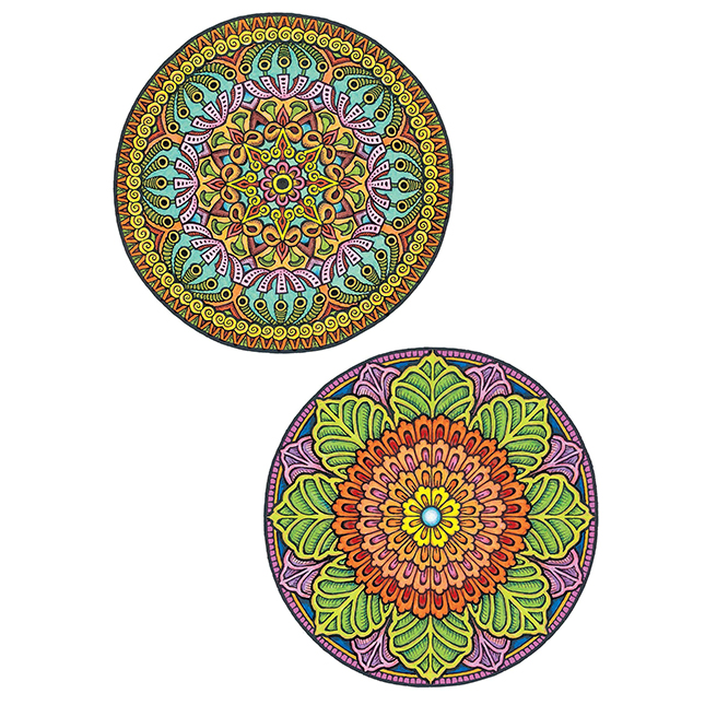 Creative Haven Mandalas Collection Coloring Book Fat Brain Toys