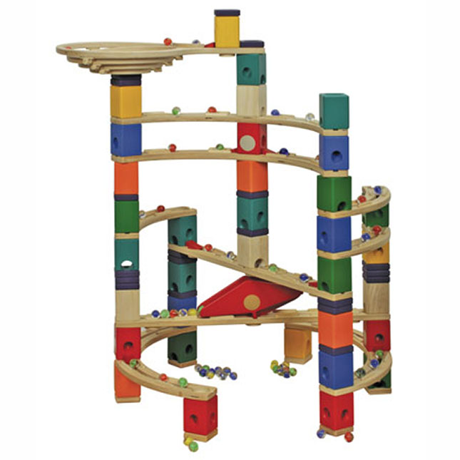 Quadrilla Twist and Rail Set - - Fat Brain Toys