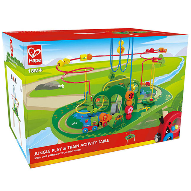 Jungle Play and Train Activity Table Fat Brain Toys
