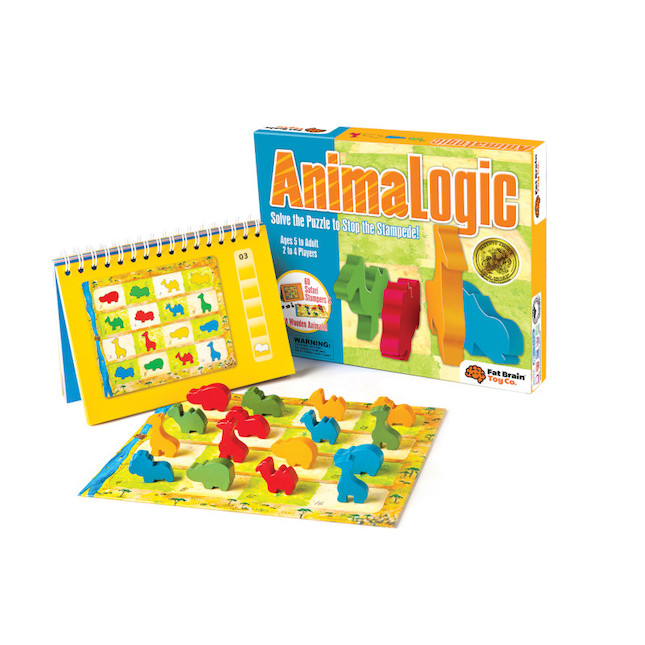 AnimaLogic - Best Brainteasers for Ages 5 to 6 - Fat Brain Toys