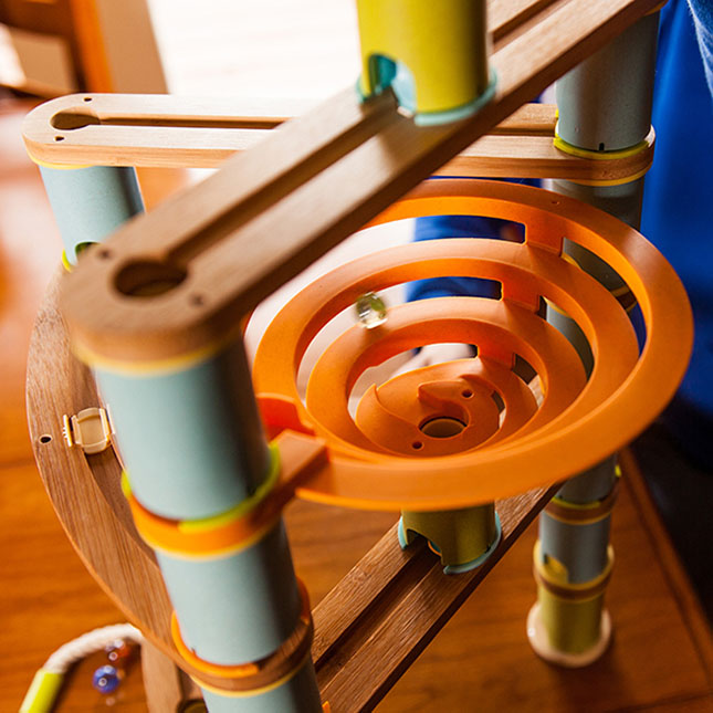 Bamboo Builder Marble Run Best for Ages 4 to 8
