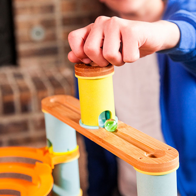 Bamboo Builder Marble Run