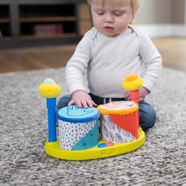 Lamaze Squeeze Beats First Drum Set Baby Toys Gifts