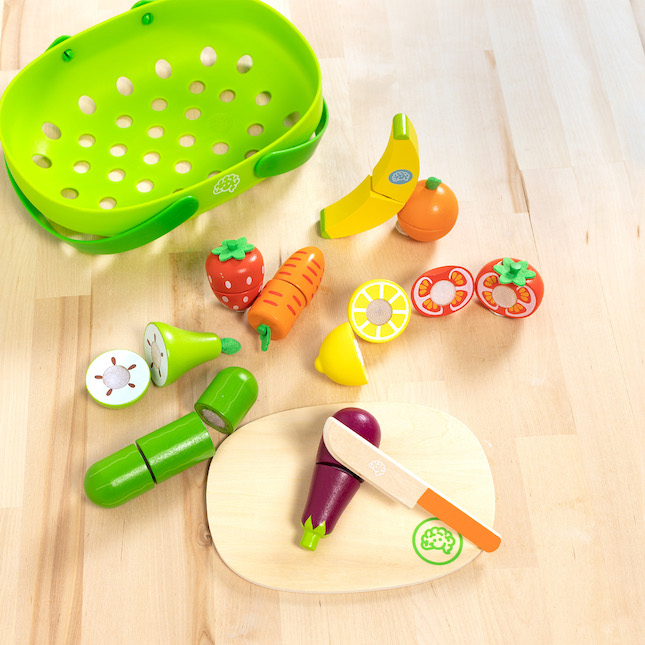 Children's Small Toys Set Fresh Fruit Vegetables Cutting Toy Funny