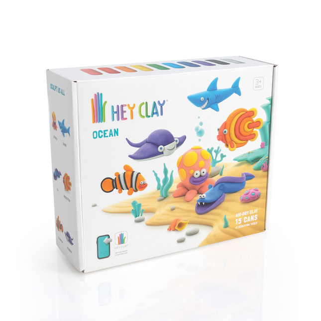 Hey Clay - Ocean Creatures - Best Arts & Crafts for Ages 4 to 10