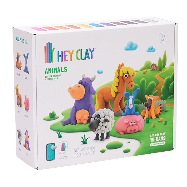 Hey Clay - Animals - Best Arts & Crafts for Ages 3 to 11