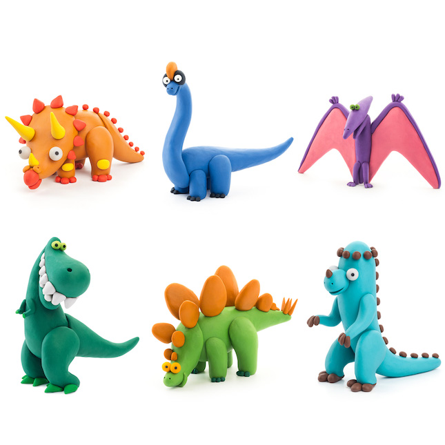 Hey Clay Animals - 18 Can Modeling Air-Dry Clay & Interactive App - Arts &  Crafts for Ages 3 to 11