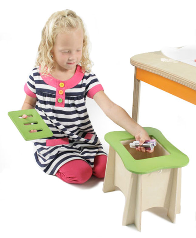 Art Table & Chair Set Fat Brain Toys