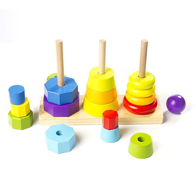 GeoPeg Stacking Tower - Best Baby Toys & Gifts for Babies