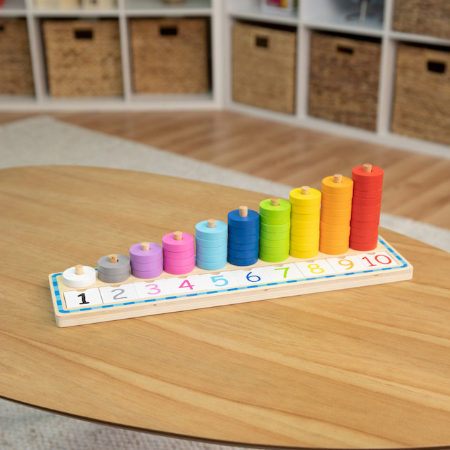 Count and Sort Stacking Tower - Best Baby Toys & Gifts for Babies