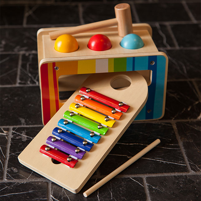 My Little Mozart Musical Bench - - Fat Brain Toys