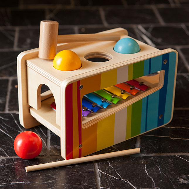 My Little Mozart Musical Bench - - Fat Brain Toys