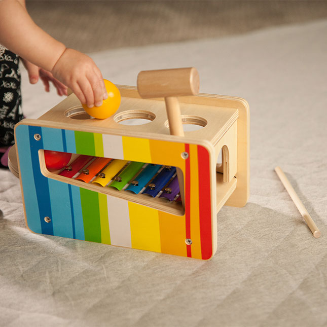 My Little Mozart Musical Bench - - Fat Brain Toys