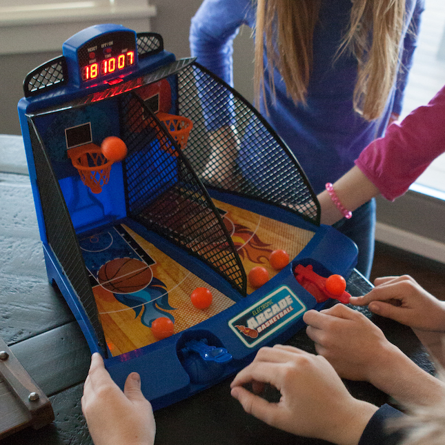 Kiddie Play Toy Basketball Hoop Arcade Game Indoor Sports Toys for Kids 