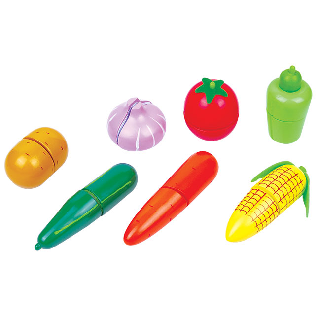 Farm Fresh Cutting Vegetables - - Fat Brain Toys