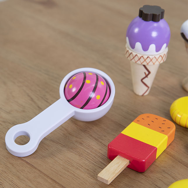 New Childrens Wooden Ice Cream Lolly Stand Ice Lollies And Ice Crea Only 2 Left! 