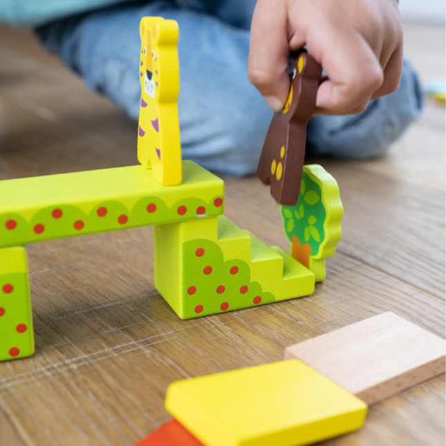 Zoo-Ominoes - Best Wooden Toys for Ages 3 to 4 - Fat Brain Toys