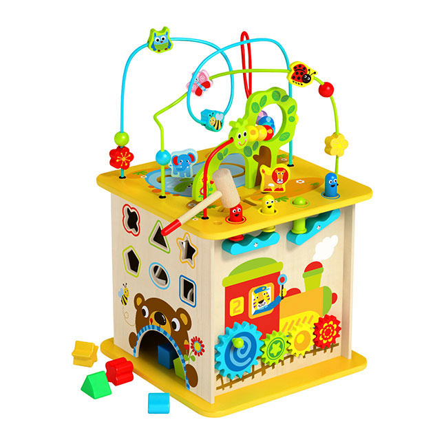 Deluxe Busy Time Play Cube - - Fat 